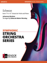 Scherzo Orchestra sheet music cover